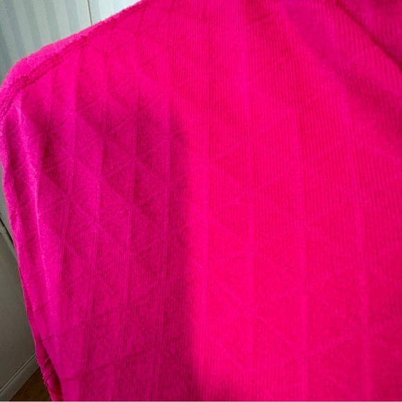 Nike pink Dri-Fit quilted running quarter zip pullover Size XL - Picture 3 of 15